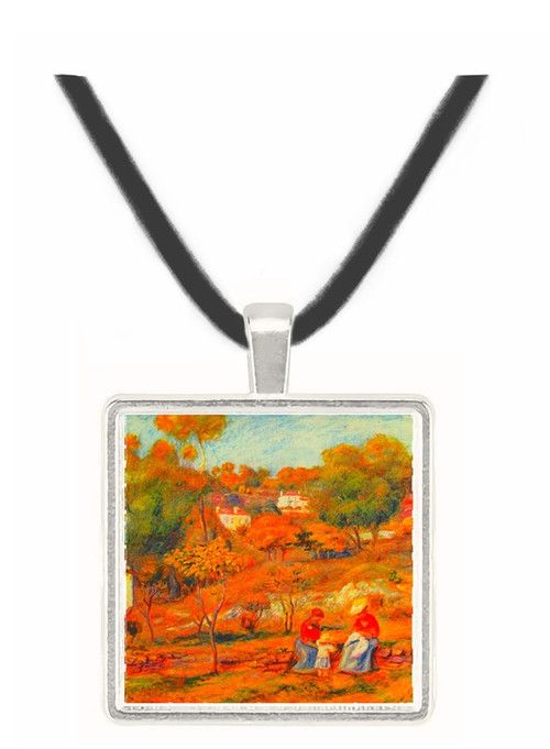 Landscape at Cagnes by Renoir -  Museum Exhibit Pendant - Museum Company Photo