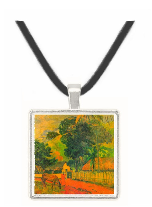 Landscape by Gauguin -  Museum Exhibit Pendant - Museum Company Photo