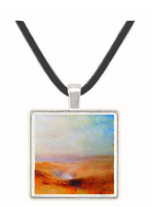 Landscape with a river by Joseph Mallord Turner -  Museum Exhibit Pendant - Museum Company Photo