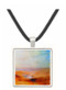 Landscape with a river by Joseph Mallord Turner -  Museum Exhibit Pendant - Museum Company Photo