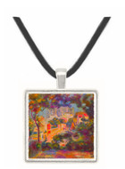 Landscape with a view of the Sacred Heart by Renoir -  Museum Exhibit Pendant - Museum Company Photo