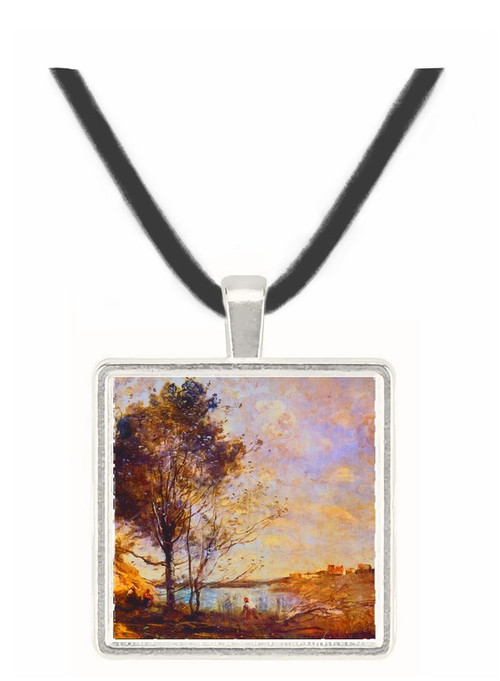 Le Bucheron - Jean Baptiste Camille Corot -  Museum Exhibit Pendant - Museum Company Photo