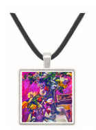 Lilac and tulips by Corinth -  Museum Exhibit Pendant - Museum Company Photo