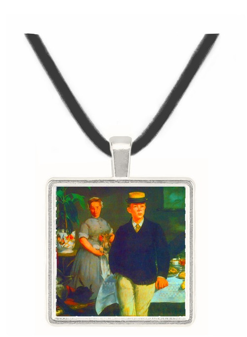 Luncheon by Manet -  Museum Exhibit Pendant - Museum Company Photo