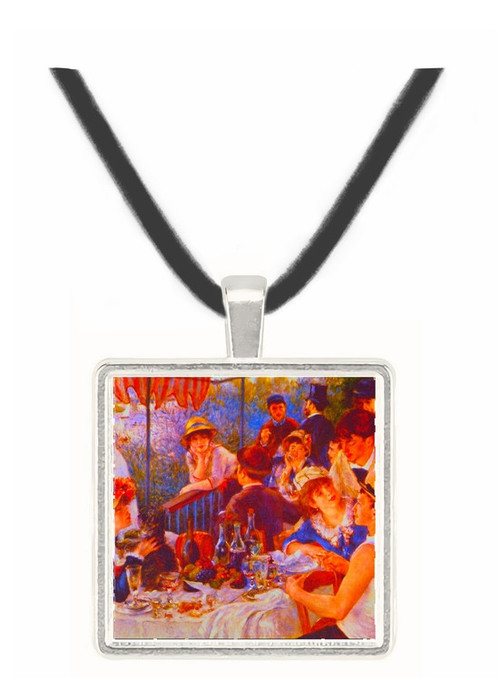 Luncheon of the Boating Party - Auguste Renoir -  Museum Exhibit Pendant - Museum Company Photo