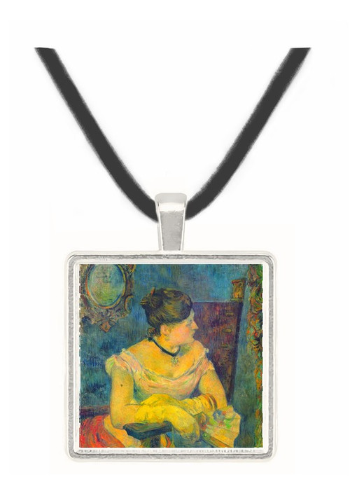 Madame Gauguin by Gauguin -  Museum Exhibit Pendant - Museum Company Photo