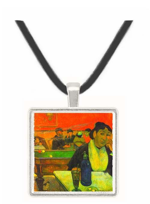 Madame Ginoux in Cafe by Gauguin -  Museum Exhibit Pendant - Museum Company Photo