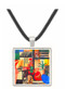 Man with a donkey by Macke -  Museum Exhibit Pendant - Museum Company Photo