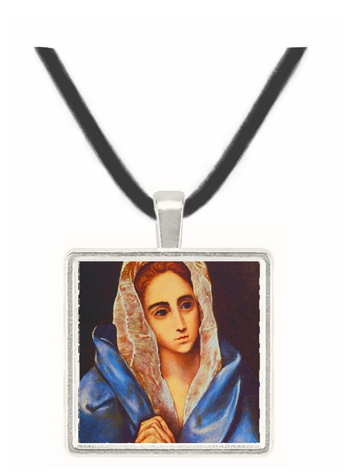 Mater Dolorosa - El Greco -  Museum Exhibit Pendant - Museum Company Photo