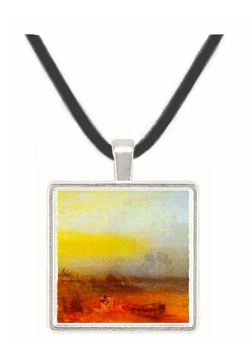 Morning after the wreck by Joseph Mallord Turner -  Museum Exhibit Pendant - Museum Company Photo