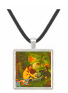 Morning Break by Manet -  Museum Exhibit Pendant - Museum Company Photo