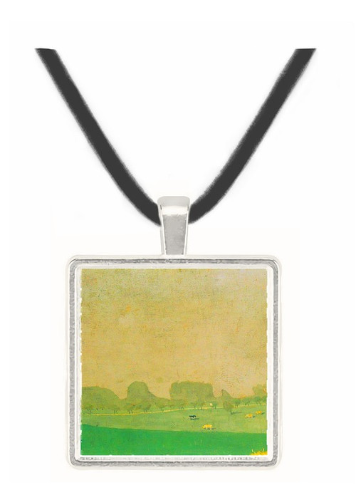 Morning mist in Romanel by Felix Vallotton -  Museum Exhibit Pendant - Museum Company Photo