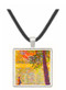 Morning walk (The Seine at Courbevoie) by Seurat -  Museum Exhibit Pendant - Museum Company Photo