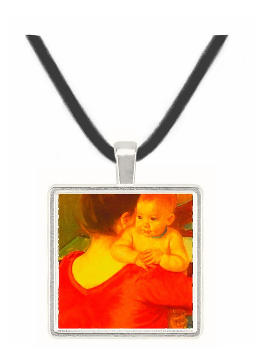 Mother and Child - Auguste Renoir -  Museum Exhibit Pendant - Museum Company Photo