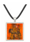 Mother with two children by Schiele -  Museum Exhibit Pendant - Museum Company Photo