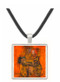 Mother with two children by Schiele -  Museum Exhibit Pendant - Museum Company Photo