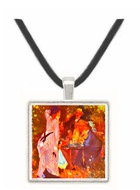 Moulin de la Galette by Renoir -  Museum Exhibit Pendant - Museum Company Photo