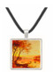 Mountain Lakes - Jasper F. Cropsey -  Museum Exhibit Pendant - Museum Company Photo