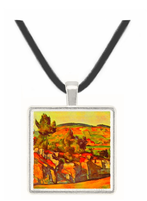 Mountains in Provence by Cezanne -  Museum Exhibit Pendant - Museum Company Photo