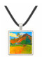Mountains in Tahiti by Gauguin -  Museum Exhibit Pendant - Museum Company Photo