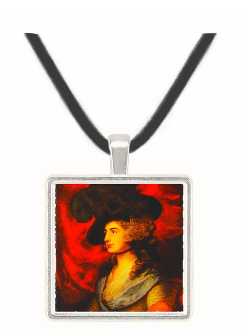 Mrs. Siddons - Thomas Gainsborough -  Museum Exhibit Pendant - Museum Company Photo