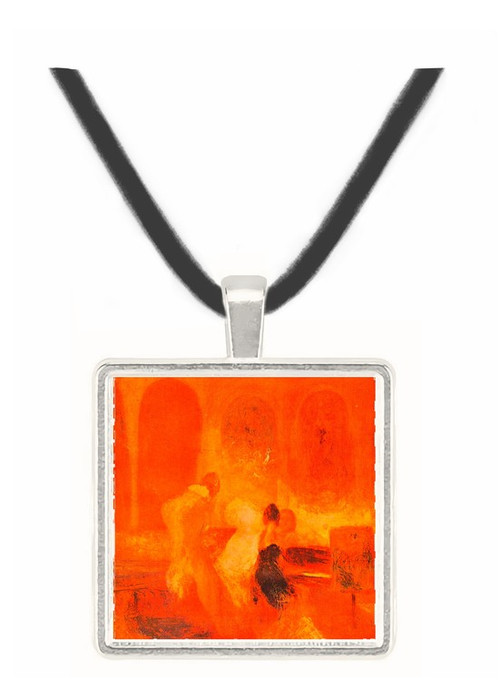 Music at Cowes Castle by Joseph Mallord Turner -  Museum Exhibit Pendant - Museum Company Photo