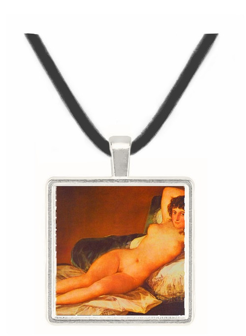 Naked Maja - Francisco de Goya -  Museum Exhibit Pendant - Museum Company Photo