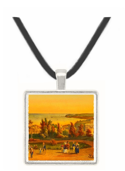 New York   The Narrows and Part of... - Augustus Kollner -  Museum Exhibit Pendant - Museum Company Photo