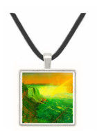 Niagra Falls by Bierstadt -  Museum Exhibit Pendant - Museum Company Photo