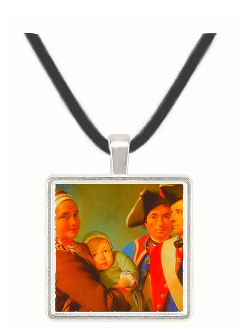 Nopriza y Soldados - Lorenzo Tiepolo -  Museum Exhibit Pendant - Museum Company Photo