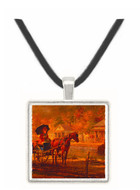 On the Erie Canal - Edward Lamson Henry -  Museum Exhibit Pendant - Museum Company Photo