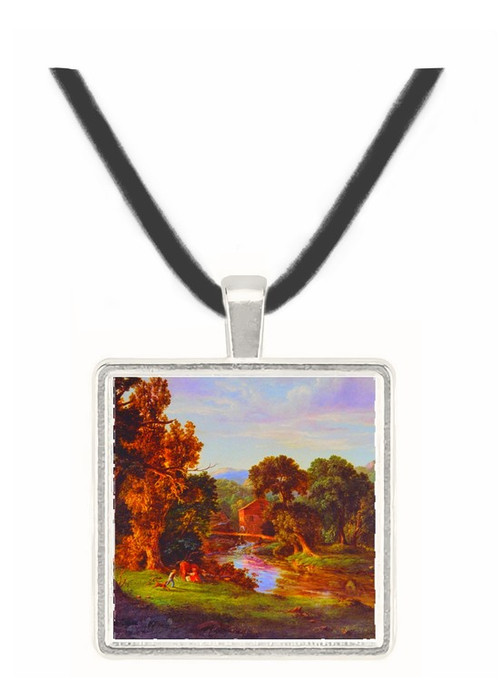 Our Old Mill - George Innes -  Museum Exhibit Pendant - Museum Company Photo