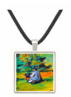 Painter at Work by Cezanne -  Museum Exhibit Pendant - Museum Company Photo