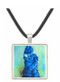 Paris girl the lady in blue -  Museum Exhibit Pendant - Museum Company Photo