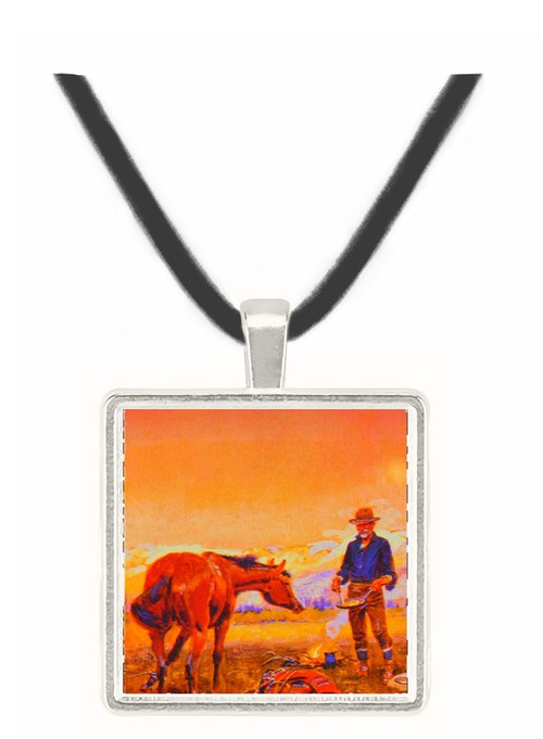 Partners - Charles M. Russell -  Museum Exhibit Pendant - Museum Company Photo