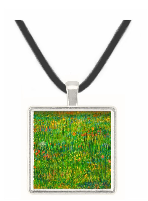 Patch of grass by Van Gogh -  Museum Exhibit Pendant - Museum Company Photo