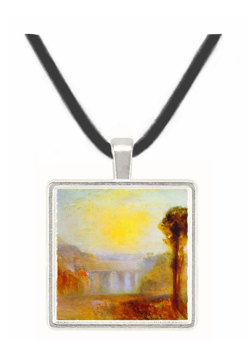 Ponte delle Torri, Spoleto by Joseph Mallord Turner -  Museum Exhibit Pendant - Museum Company Photo