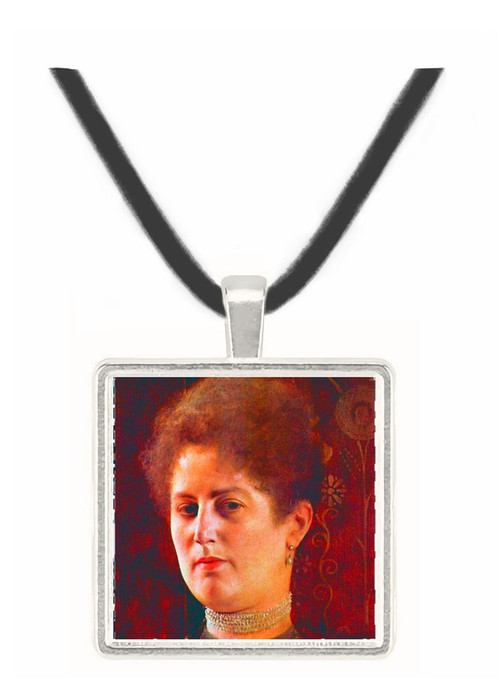 Portrai of a Woman by Klimt -  Museum Exhibit Pendant - Museum Company Photo