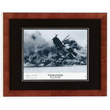 USS Arizona Day of Infamy Photograph Signed by Survivor Glenn Lane - Photo Museum Store Company