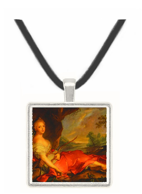 Portrait of Mary Adelaide - Jean Marc Nattier -  Museum Exhibit Pendant - Museum Company Photo