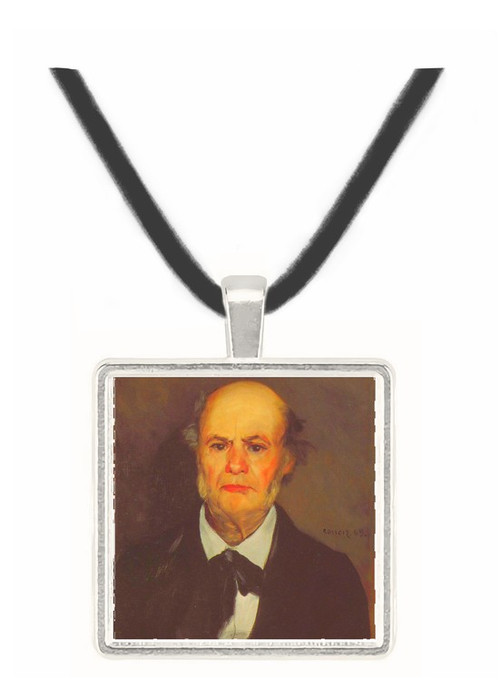 Portrait of the artist's father, Leonard Renoir by Renoir -  Museum Exhibit Pendant - Museum Company Photo