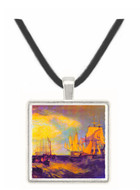 Recovering an anchor by Joseph Mallord Turner -  Museum Exhibit Pendant - Museum Company Photo