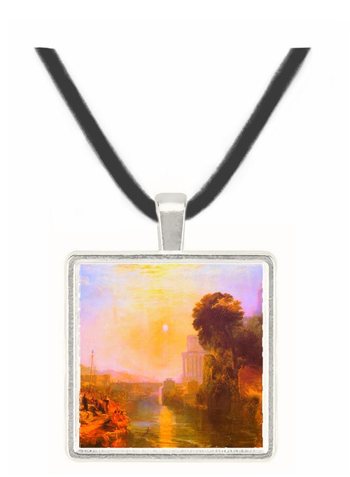 Rise and fall of Carthage by Joseph Mallord Turner -  Museum Exhibit Pendant - Museum Company Photo