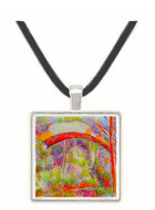 River at the Bridge of Three Sources by Cezanne -  Museum Exhibit Pendant - Museum Company Photo