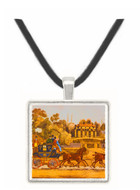 Royal Mail Coach - James Pollard -  Museum Exhibit Pendant - Museum Company Photo