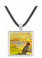 Seated man by Seurat -  Museum Exhibit Pendant - Museum Company Photo