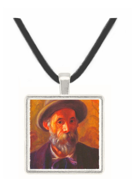 Self Portrait #1 by Renoir -  Museum Exhibit Pendant - Museum Company Photo