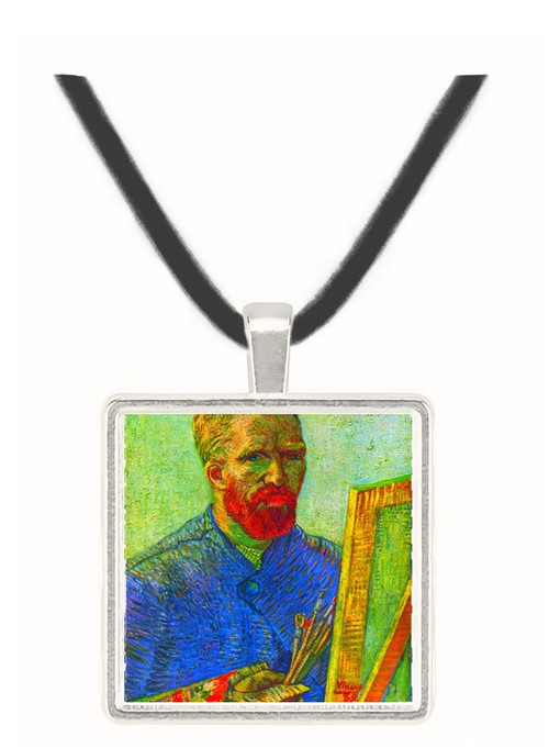 Self-portrait in front easel by Van Gogh -  Museum Exhibit Pendant - Museum Company Photo