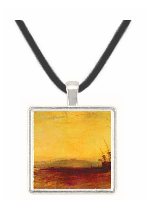 Ship aground by Joseph Mallord Turner -  Museum Exhibit Pendant - Museum Company Photo