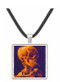 Skull with a Burning Cigarette by Van Gogh -  Museum Exhibit Pendant - Museum Company Photo